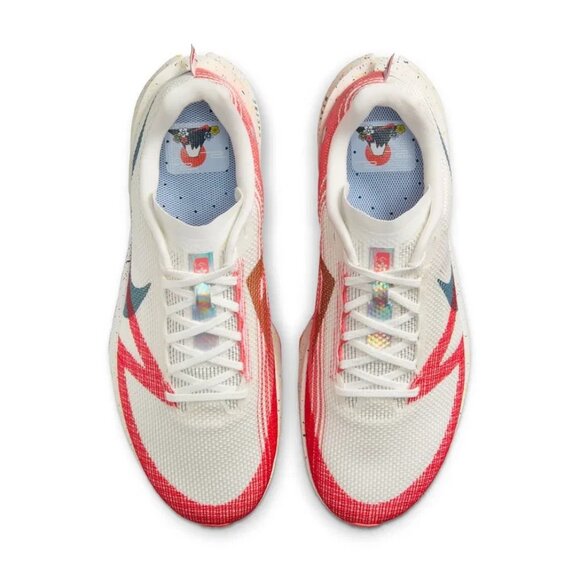 Nike ReactX Terra Kiger 10 Size 12 Men Running Shoes White Ember FV3929-100 NEW